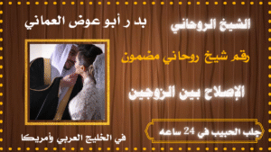 جلب الحبيب في 24 ساعه